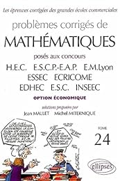 Problèmes corrigés de mathématiques