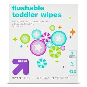best flushable wipes for toddlers