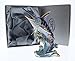 Marlin Fish Trinket Box, Hand Set Clear Swarovski Crystal, Hand Painted Blue Enamel Over Solid Pewter Base, Inside Of Box with Lovely Enamel, Comes in Beautiful Gift Box, L 3.50 x H 3.75 x W 1.50
