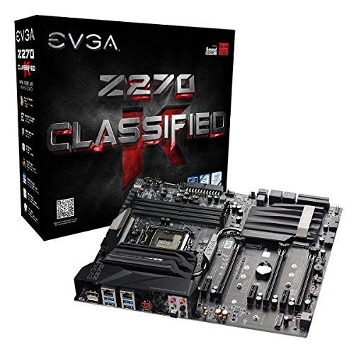 Evga z270 classified k, lga 1151, intel z270, hdmi, sata 6gb/s, u…