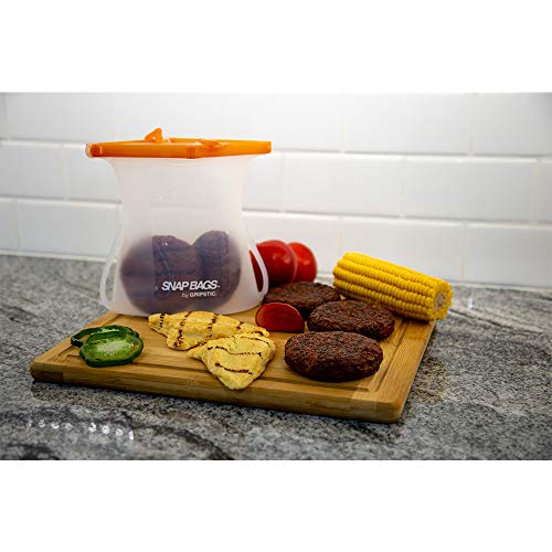 SNAPBAG Microwave Steamer, Vegetable Steamer & Food Storage Containers