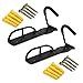 Hipiwe 2 Pcs Bike Bicycle Wall Mounted Hook Rack Holder Hanger Stand Storage System for Garage/Shed