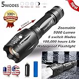 G700 Bright Handheld Flashlight 5000lm BRIGHT X800