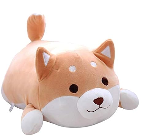 Cipopo Dog Plush Doll Stuffed Shiba Inu 3d Animal Baby Play Toy Puppy Shape Sleeping Pillo Stuffed Toys Eyes Opened Brown