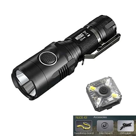 Nitecore MH20GT Taschenlampe XP-L HI -1000 Lm inkl. Nitecore NU05 Kit