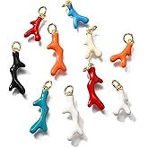DanLingJewelry 10Pcs Random Ocean Theme Pendant Brass Enamel Coral Sea Life Animal Charms for DIY Earrings Necklace Bracelets Jewelry Making