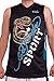 Ed Hardy Mens Dragon Shooter Sport Tank Top - Black - X-Large