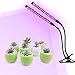 Lovebay Timing Function Dual Head Grow Light 36LED 5 Dimmable Levels Grow Lamp Bulbs with Adjustable 360 Degree Gooseneck for Indoor Plants Hydroponics Greenhouse Gardening [2019 Upgraded]
