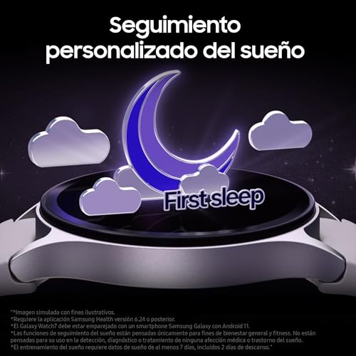 Galaxy Watch7 - Bluetooth, Smartwatch 44mm, Control de Salud, Seguimiento Deportivo, Color Verde, Garantía 3 Años + 1 año Extra (Versión española)