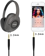 baolongking 2.5mm to 3.5mm Audio Cable for Bose QC35 QC25 OE2 JBL E45BT E55BT view 5