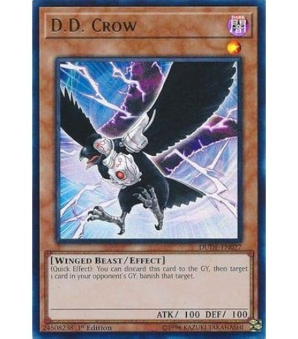 Amazon.com: D.D. Crow - BLCR-EN077 - Ultra Rare - 1st Edition
