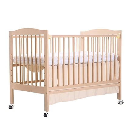 Bcb Baby Cot Bed Solid Wood Without Foam Sprung Mattress