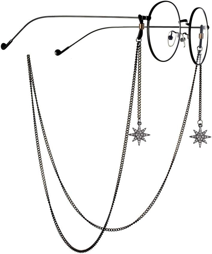 Eyeglass Chains With Pendant for Women Glasses Reading Glasses Cords Glasses Holder Strap Lanyards Eyewear Retainer