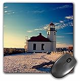 3D Rose"Alki Point Lighthouse in Seattle