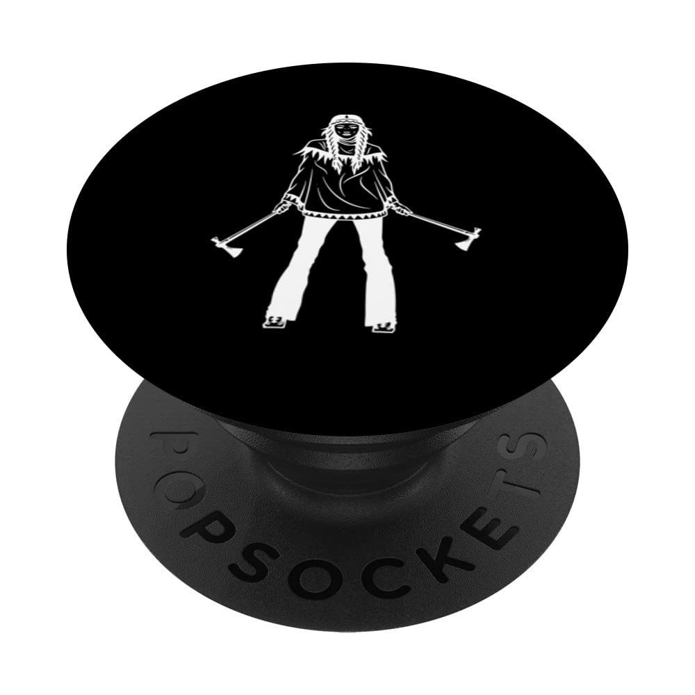 Indigenous Art Woman Tomahawk Southwest PopSockets Swappable PopGrip