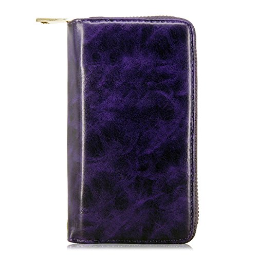image for Galaxy S5 Case - Cellularvilla Pu Leather flip Wallet Bag Pouch Case w