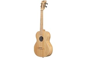 Kala Brand Music Co. Bamboo Collection, 4-String Ukulele, Right, Natural, Tenor (KA-BMB-T)