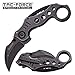 TAC Force Spring Assisted Tactical Folding Knife Pocket Knives BLACK Blade