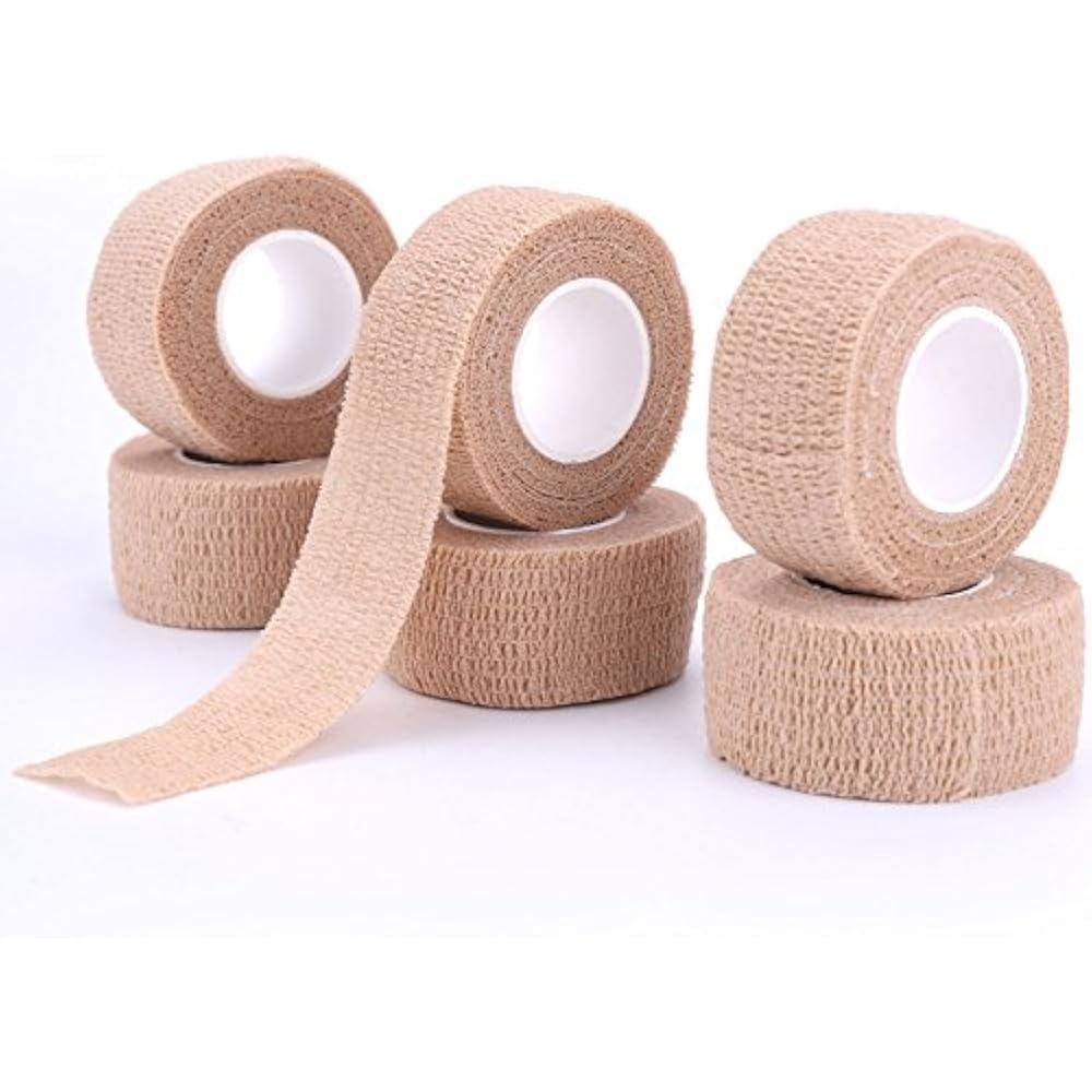 SelfAdhesive Cohesive Wrap Bandage Flexible Stretch Tape Athletic