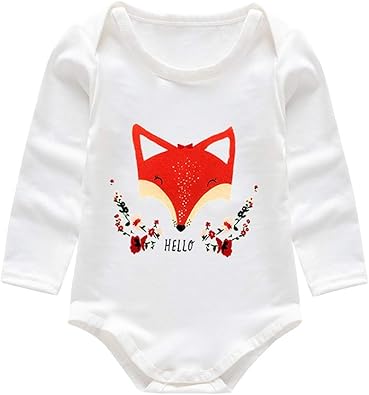 Amazon F Qimink ベビー服 ロンパース ボディースーツ 子供服 女の子 男の子 カバーオール 赤ちゃん 新生児服 お出かけ おしゃれ 春服 夏服 秋服 冬服 可愛い 人気 撮影 ルームウエア 出産祝い プレゼントホワイト 長袖 カートゥーン プリント ファーストシューズ