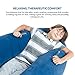 Special Supplies Inflatable Compression Boat Lounger for Kids, Sensory Needs Therapy and Reading Lounger, Air Pump and Repair Kit