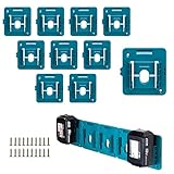 Crivnhar 10 Pack Battery Holder for Makita 18V