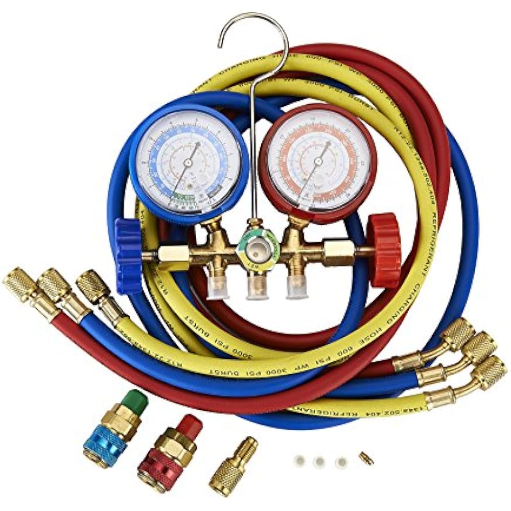 Car Ac Freon Recharge Kit