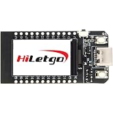 HiLetgo ESP32 LCD WiFi Kit ESP-32 1.14 Inch LCD Display WiFi+Bluetooth CH9102 USB Type-C Internet Development Board for Arduino ESP8266 NodeMCU