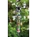 Bits and Pieces - Hanging Galileo Thermometer-Decorative Home Weather Instrument - Outdoor/Indoor Décor Temperature Gauge - Decorative Accent for The Yard