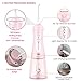 Cordless Water Flosser For Teeth 300ML, Portable Oral Irrigator Travel Dental Water Pick Teeth Cleaner With 3 Jet Tips, Rechargeable Waterflosser,IPX7 Waterproof Braces Flossers For Adults And Kids