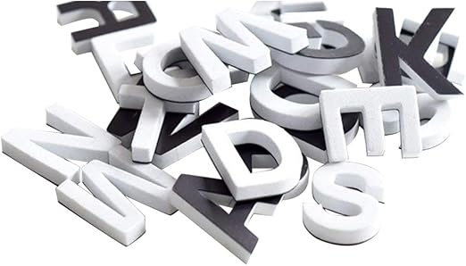 Amazon Com Lzttyee Decorative 120pcs 1 Set Magnetic Eva Alphabet