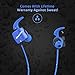 Bluedio TE (Turbine) Bluetooth 4.1 Wireless Sports Earbuds Earphones, Sweatproof Running Headphones Microphone (Blue)