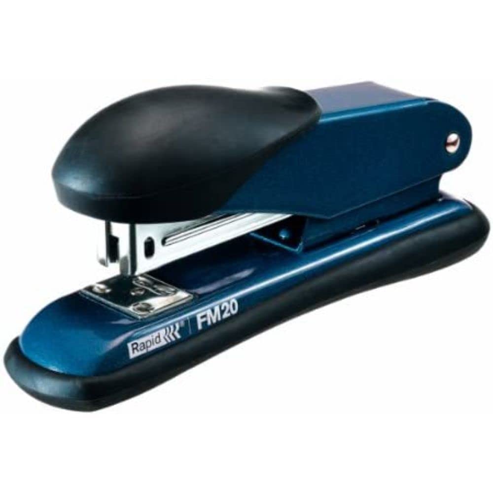 Rapid 21821703 FM20 Half-Strip Metal Stapler - Blue