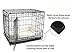 MidWest Homes for Pets XL QuietTime Double Bolster Pet Bed, White Plush 48-Inch Crate Mat with Stacked Bolsters, Machine Washable, Secure Fit with Elastic Straps