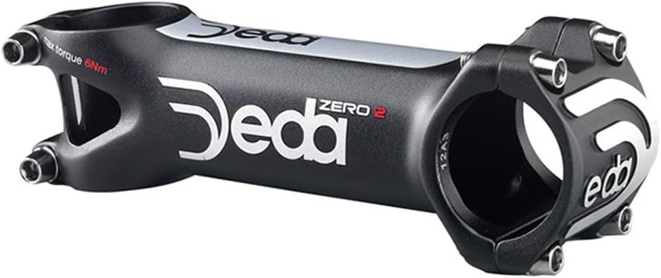Deda Elements Zero2 Oversized Handlebar Attachment, Black, 60 x 31.8 mm