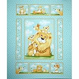 Lyon Panel Blue Fabric