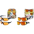 BattleVision Storm Glare-Reduction Glass by BulbHead,All Weather Conditions Day/Night,Optimize Light&Block Blue Rays,2 Pairs