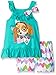 Paw Patrol Girls' 2pc Top and Short Set