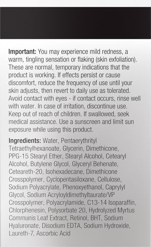 Neutrogena Rapid Wrinkle Repair Retinol Face Moisturizer, Fragrance Free, Daily Anti-Aging Face Cream with Retinol & Hyaluronic Acid to Fight Fine Lines, Wrinkles, & Dark Spots, 1.7 oz