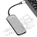 Kingston Nucleum USB C Hub, 7-in-1 Type-C Adapter Hub Connect USB 3.0, 4K HDMI, SD and MicroSD Card, USB Type-C Charging for MacBook, Chromebook, and Other USB Type-C Devices