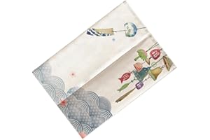 TINEASUR Japanese Style Noren Door Curtain Polyester Panel Wind Chime Design, Restaurant Partition Doorway