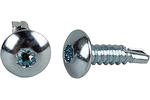 TNITRIB Trailer Exterior Self Tapping Screws OEM #10 x 3/4 Enclosed Car Hauler Self Tapping Screws/Self Tapping Sheet Metal Screws-150 Pack