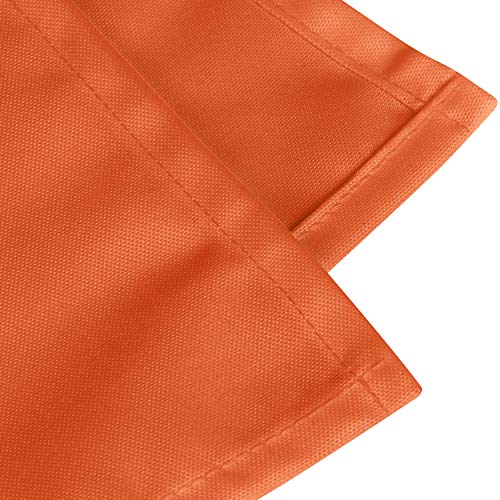 image for Utopia Home 24 Pack Cloth Napkins (17 x 17 Inches), Orange Dinner Napk