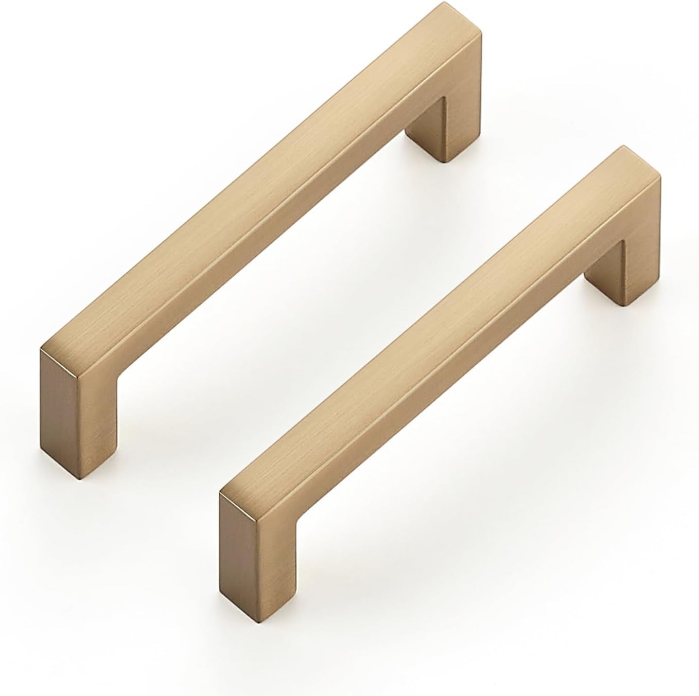 Photo 1 of -***ONE***
Ravinte Cabinet Handles Solid Slim Champagne Bronze 10 Pack 3 Inch Hole Center Square Bar Drawer Handles Kitchen Cabinet Pulls Drawer Kitchen Cabinet Hardware