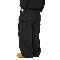 Baggy Cargo Pants Men Wide Casual Parachute Pants