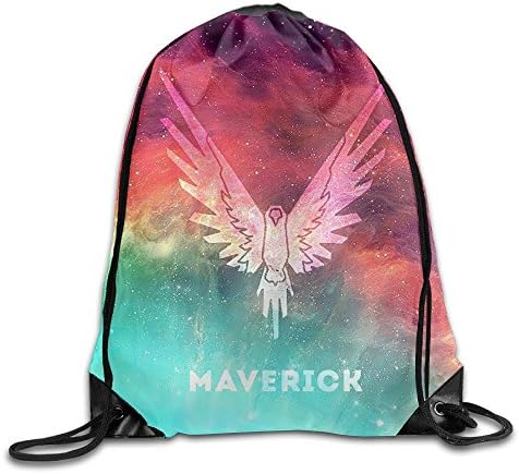 Logan Paul Parrot Logang Men's Drawstring Backpack Sack Bag / Travel Bag