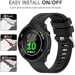 Band for Garmin Forerunner 55, Quick Release Band