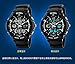 Misskt 30m Water-proof Boys Girls Sport Digital Led Watch with Alarm Stopwatch Children Watch green