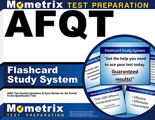 AFQT Flashcard Study System: AFQT Test Practice Questions & Exam Review for the Armed Forces Qualifi AFQT Flashcard Study System: AFQT Test Practice Questions & Exam Review for the Armed Forces Qualifi