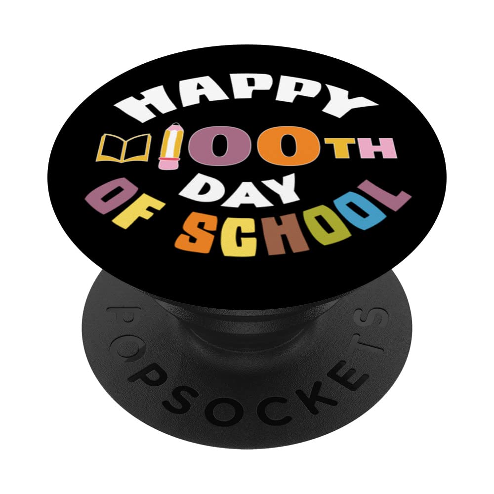100 days of school means 100 days smarter! PopSockets Swappable PopGrip